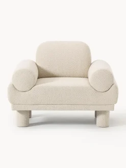 Poltrona in bouclè Lilo