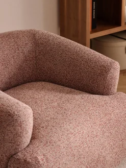 Poltrona in bouclé Sofia