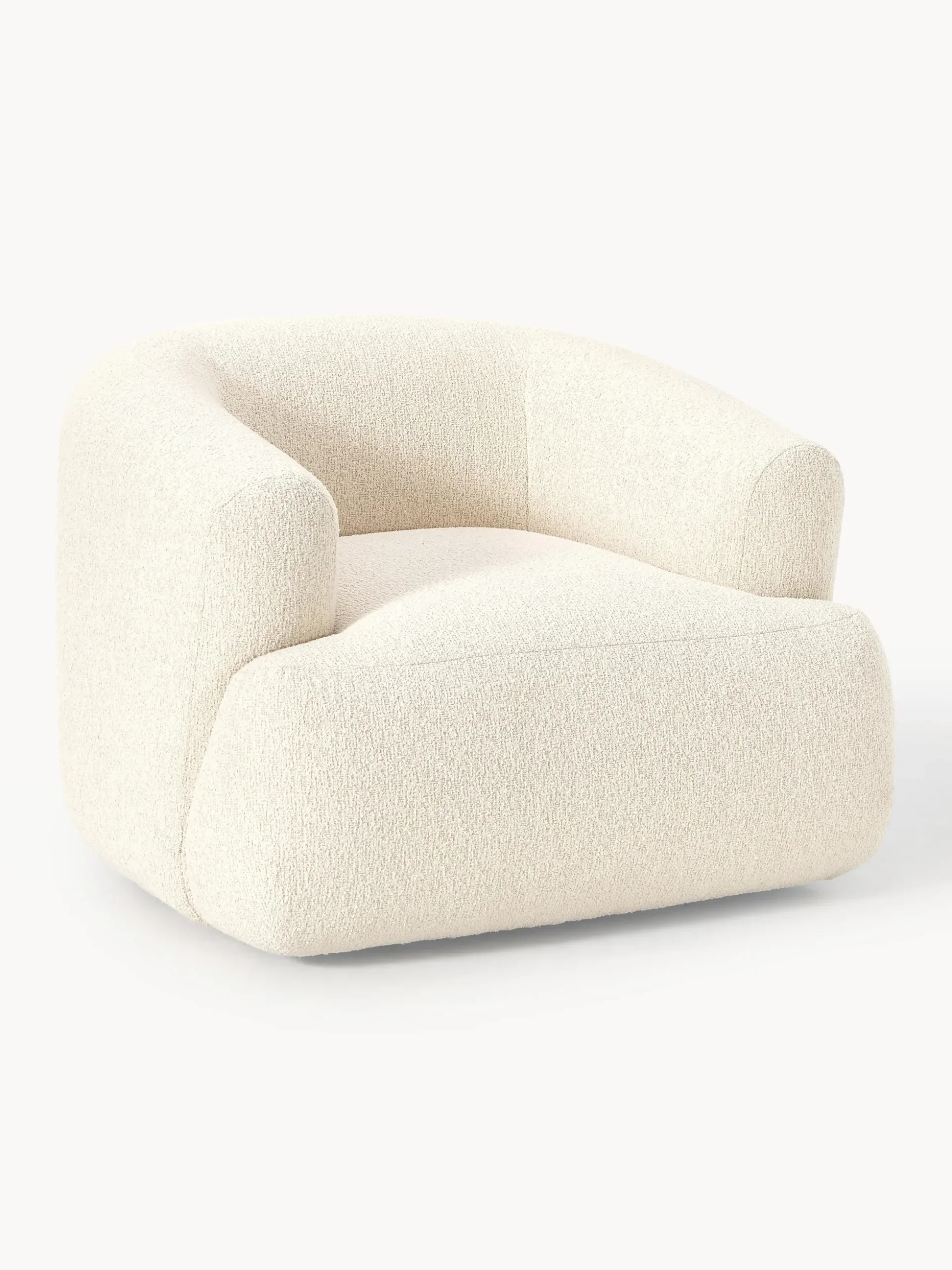 Poltrona in bouclé Sofia
