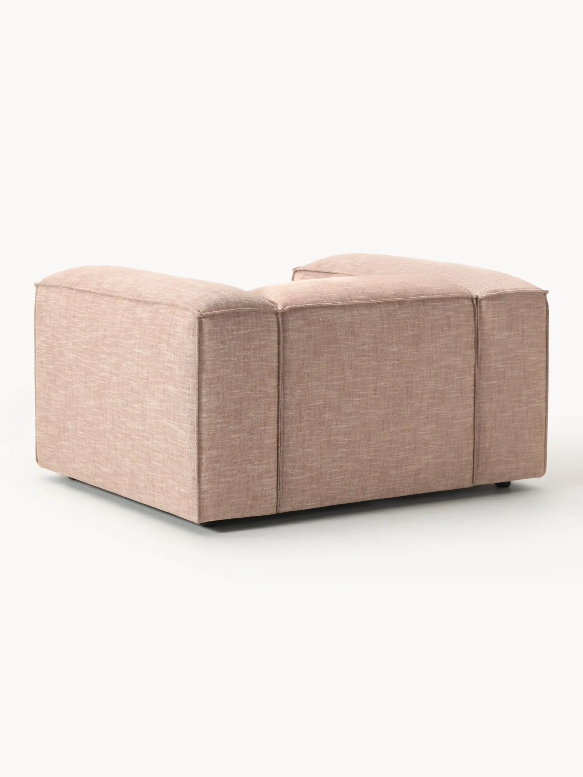 Poltrona in misto lino Lennon