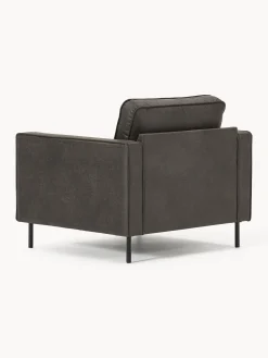 Poltrona in pelle Hunter
