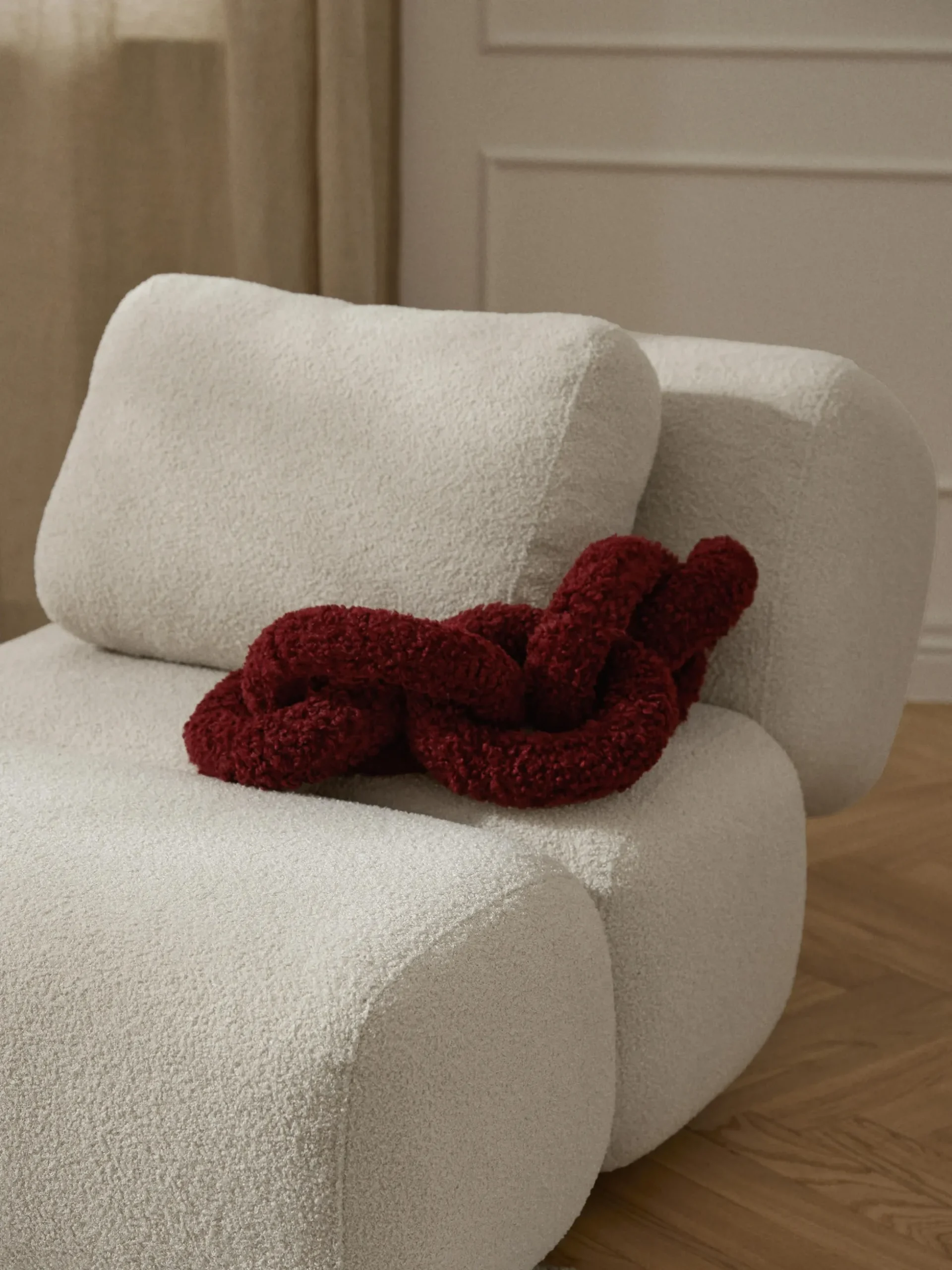 Poltrona in teddy Caterpillar