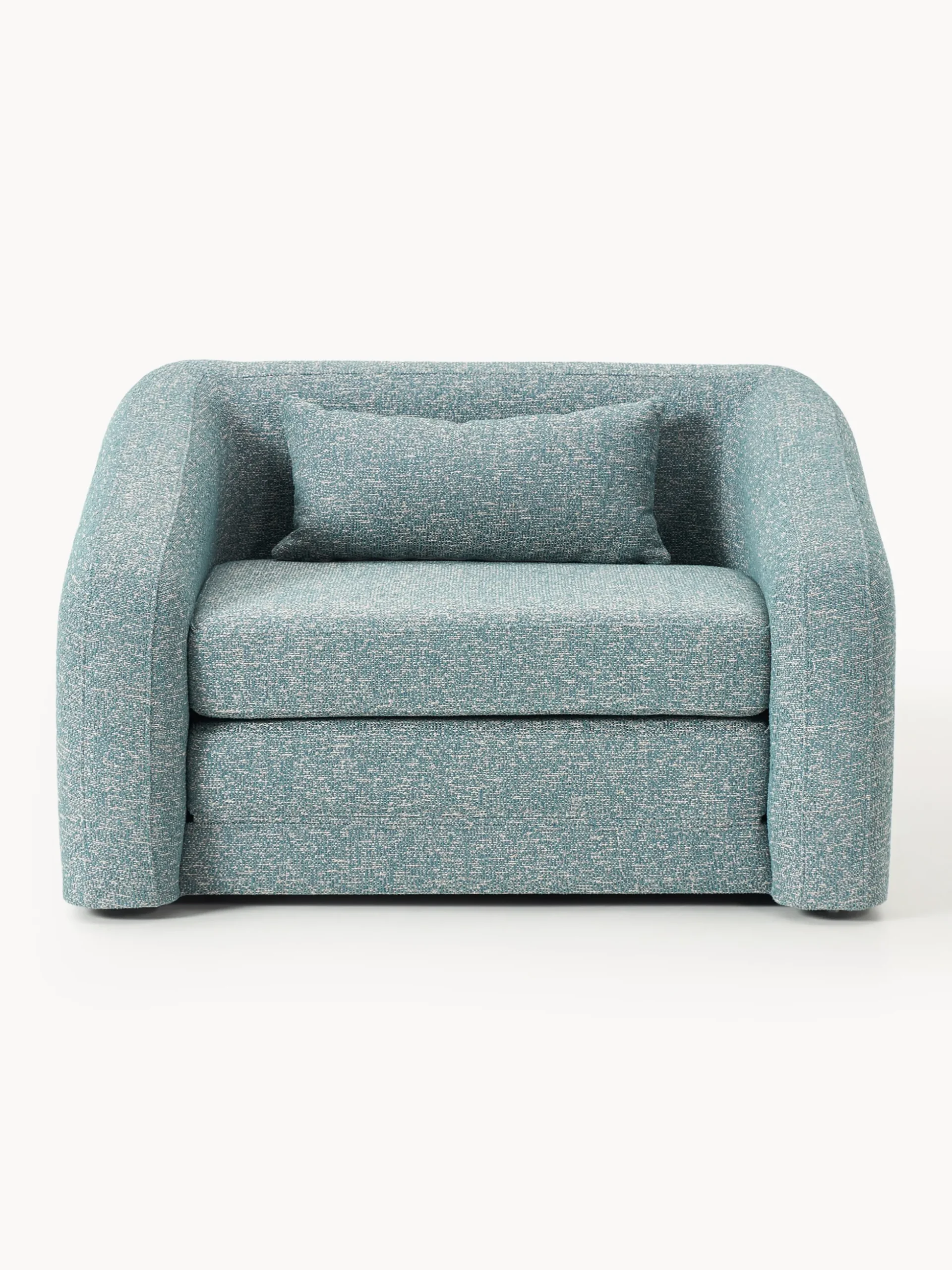 Poltrona letto in bouclé Eliot