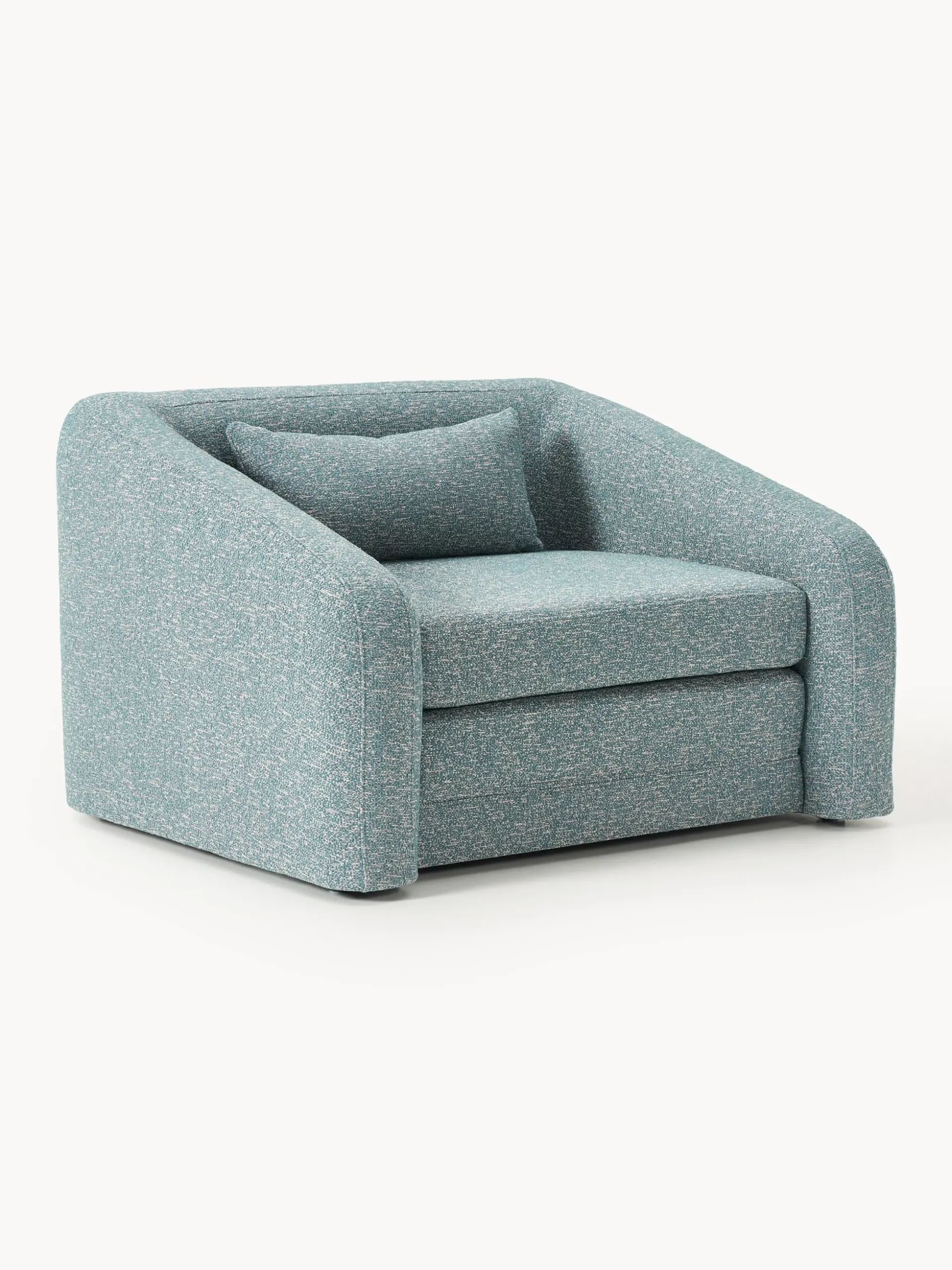 Poltrona letto in bouclé Eliot