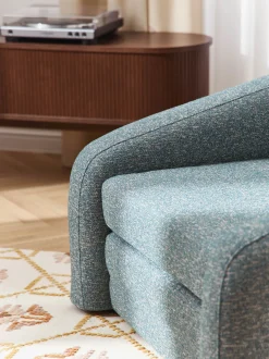 Poltrona letto in bouclé Eliot