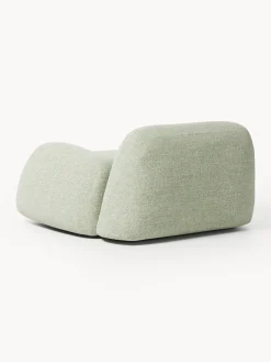 Poltrona lounge in bouclé Wolke