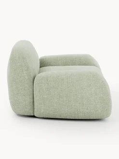 Poltrona lounge in bouclé Wolke