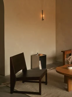 Poltrona lounge in legno di betulla 01