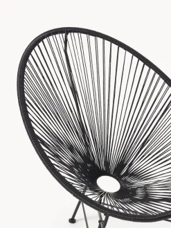 Poltrona lounge in plastica intrecciata Bahia
