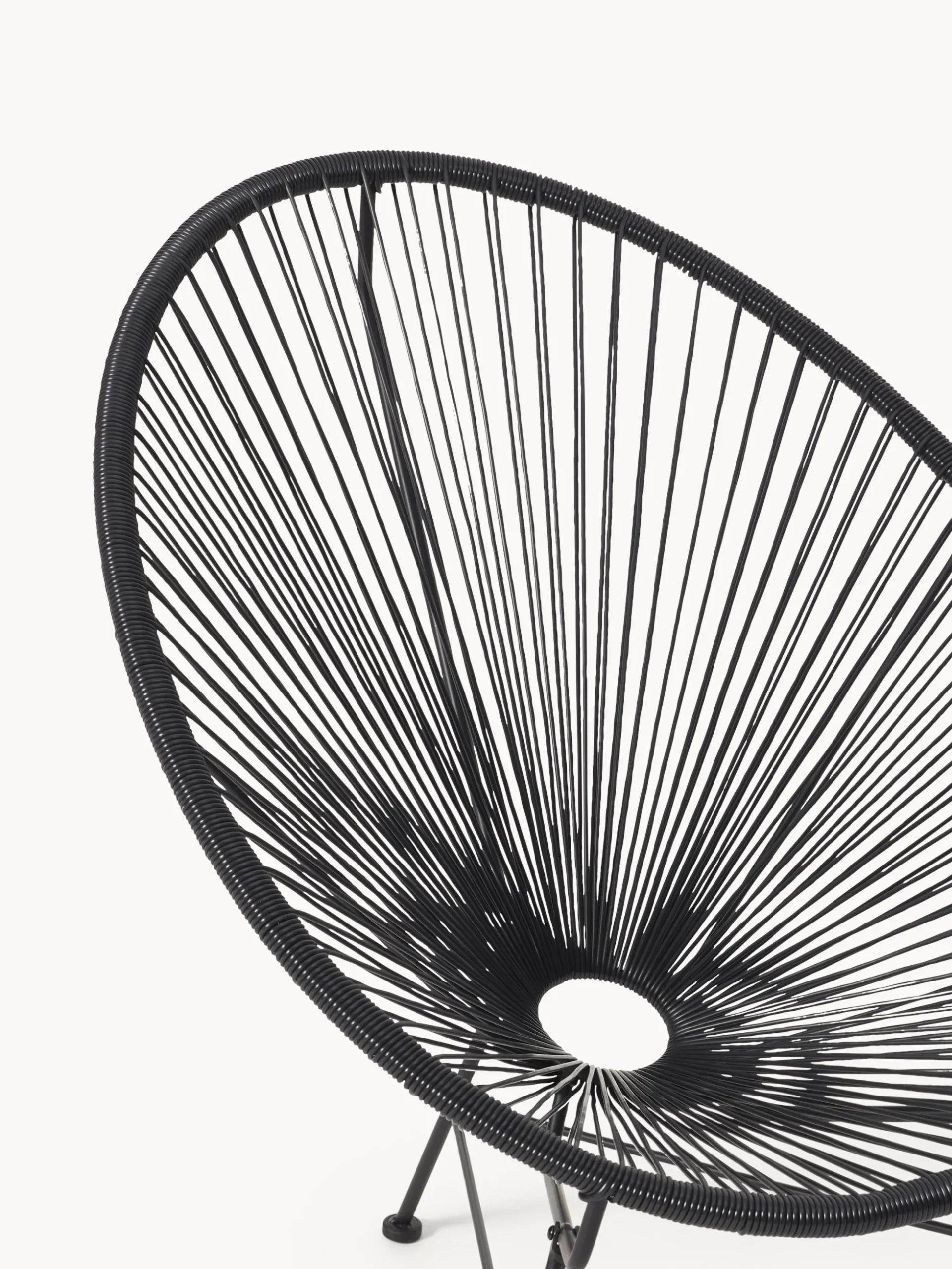 Poltrona lounge in plastica intrecciata Bahia