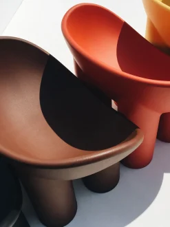 Poltrona lounge in plastica Roly Poly