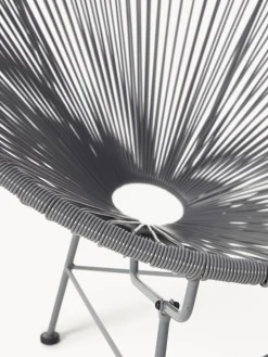 Poltrona lounge in plastica intrecciata Bahia
