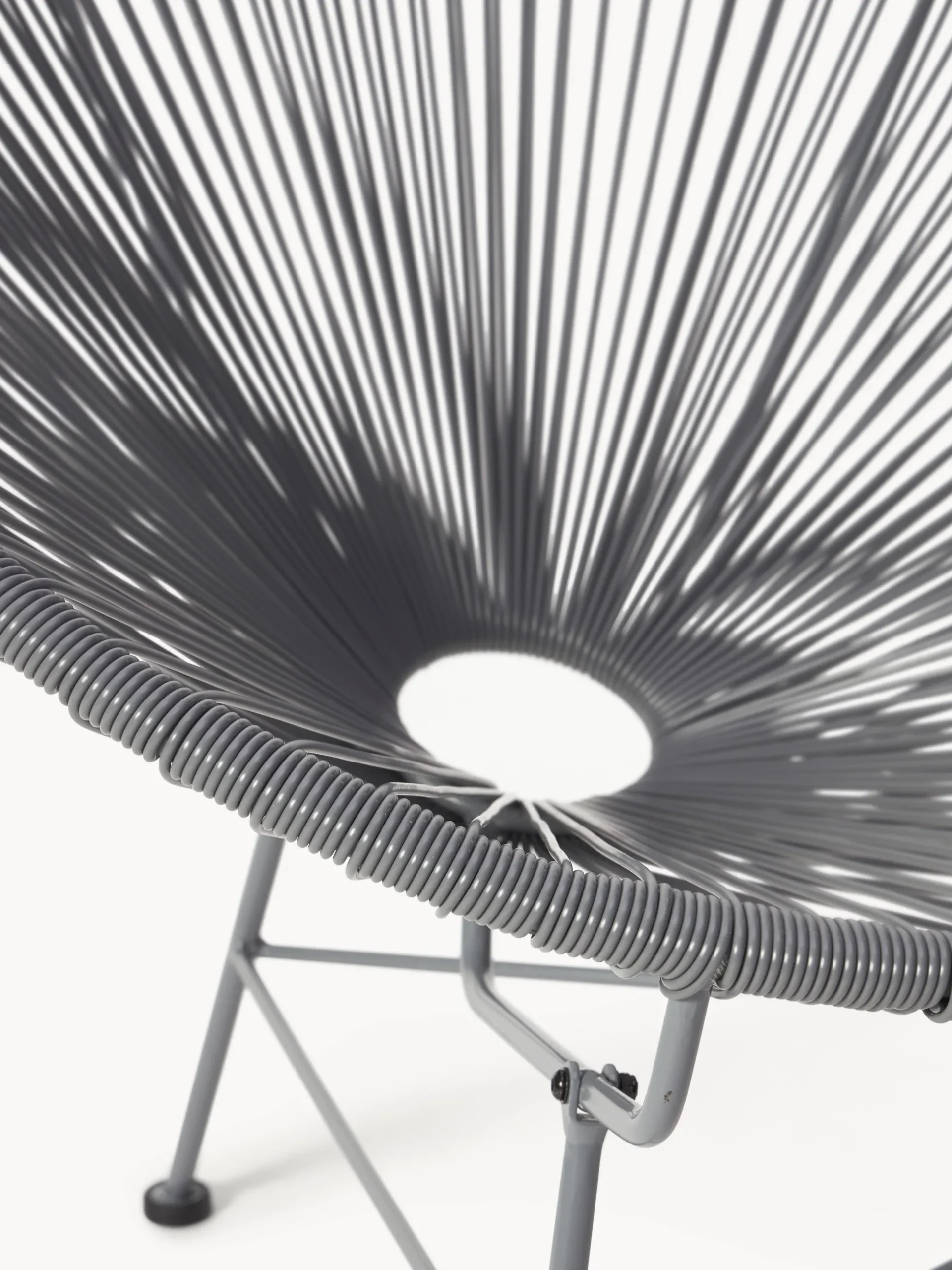 Poltrona lounge in plastica intrecciata Bahia