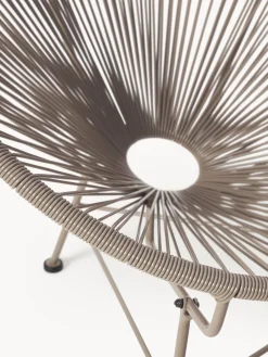Poltrona lounge in plastica intrecciata Bahia