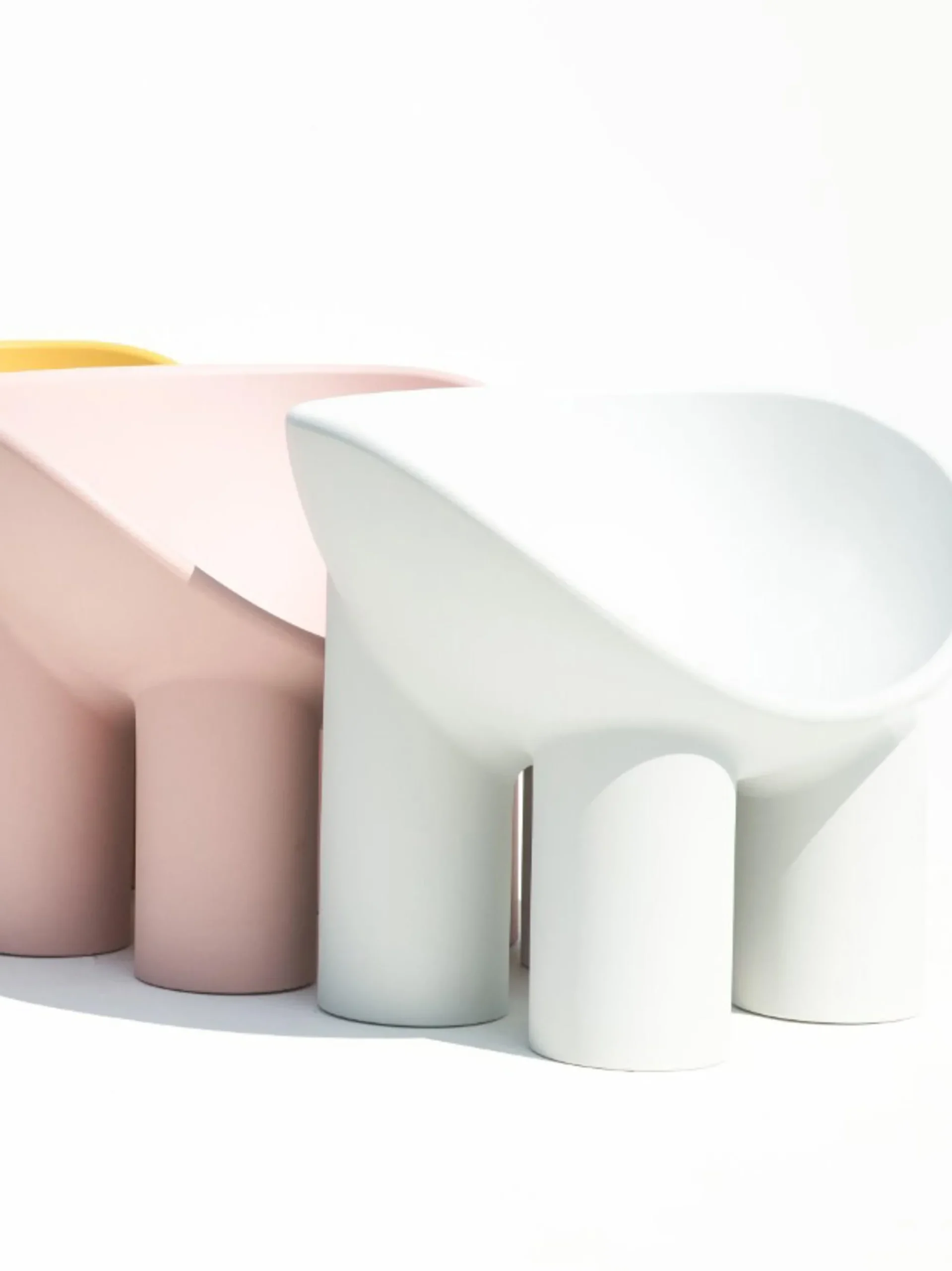 Poltrona lounge in plastica Roly Poly