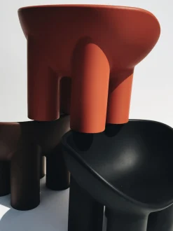 Poltrona lounge in plastica Roly Poly