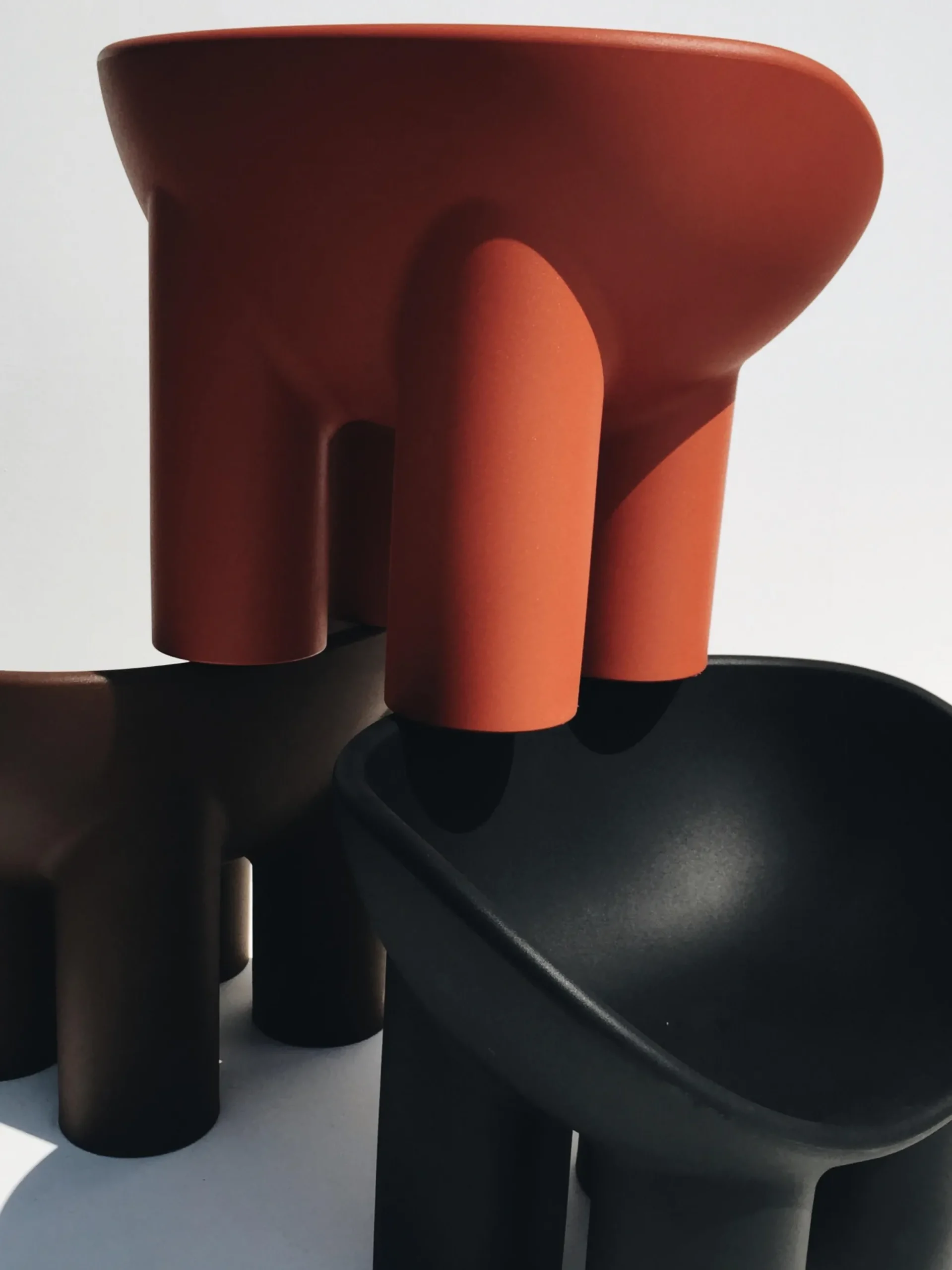 Poltrona lounge in plastica Roly Poly