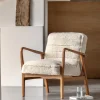 Poltrona lounge in teddy Datsun