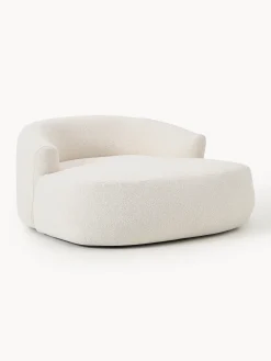 Poltrona lounge XL in bouclé Sofia