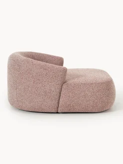 Poltrona lounge XL in bouclé Sofia