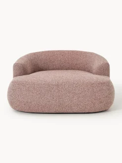 Poltrona lounge XL in bouclé Sofia