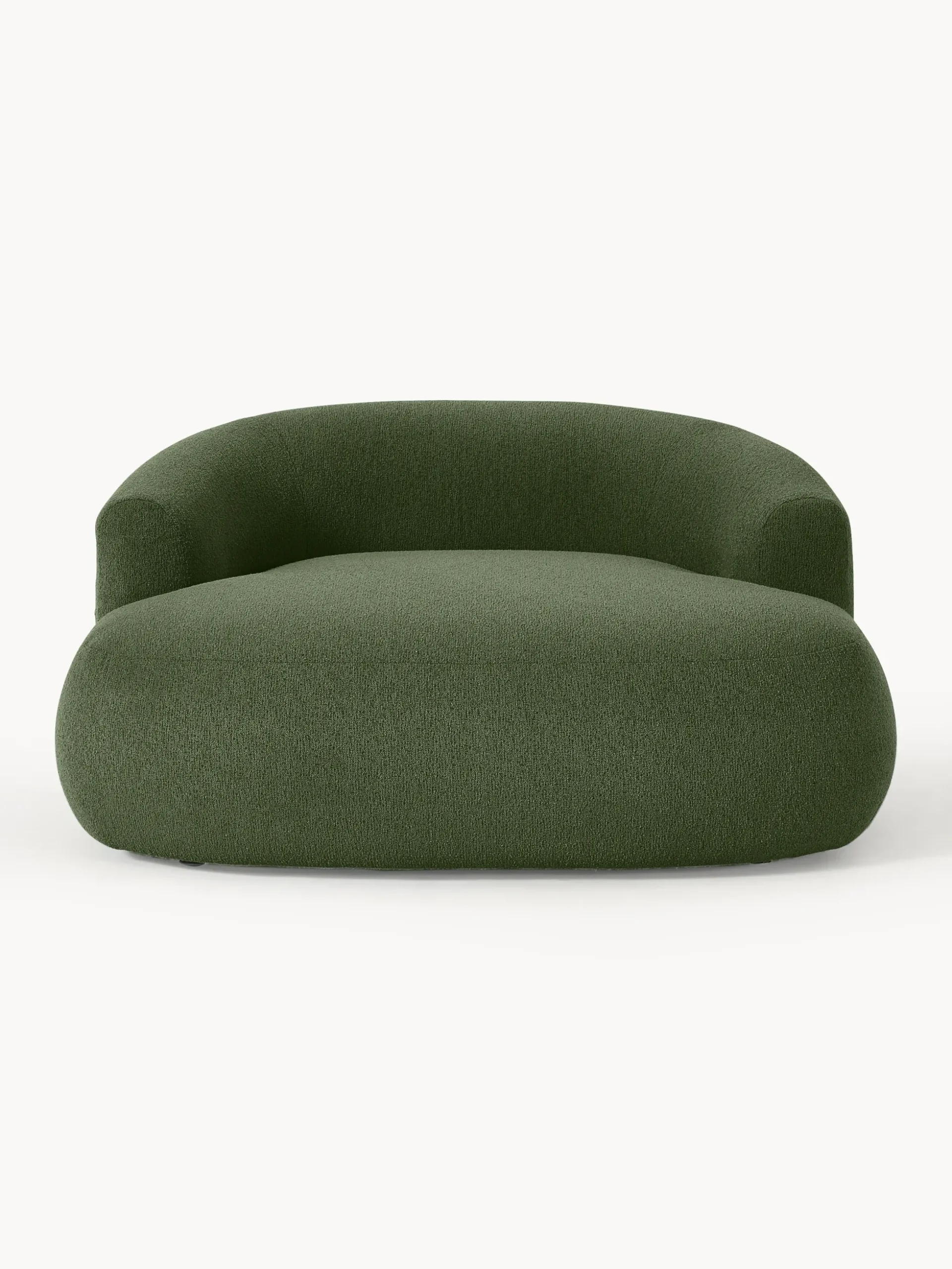 Poltrona lounge XL in bouclé Sofia