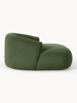 Poltrona lounge XL in bouclé Sofia