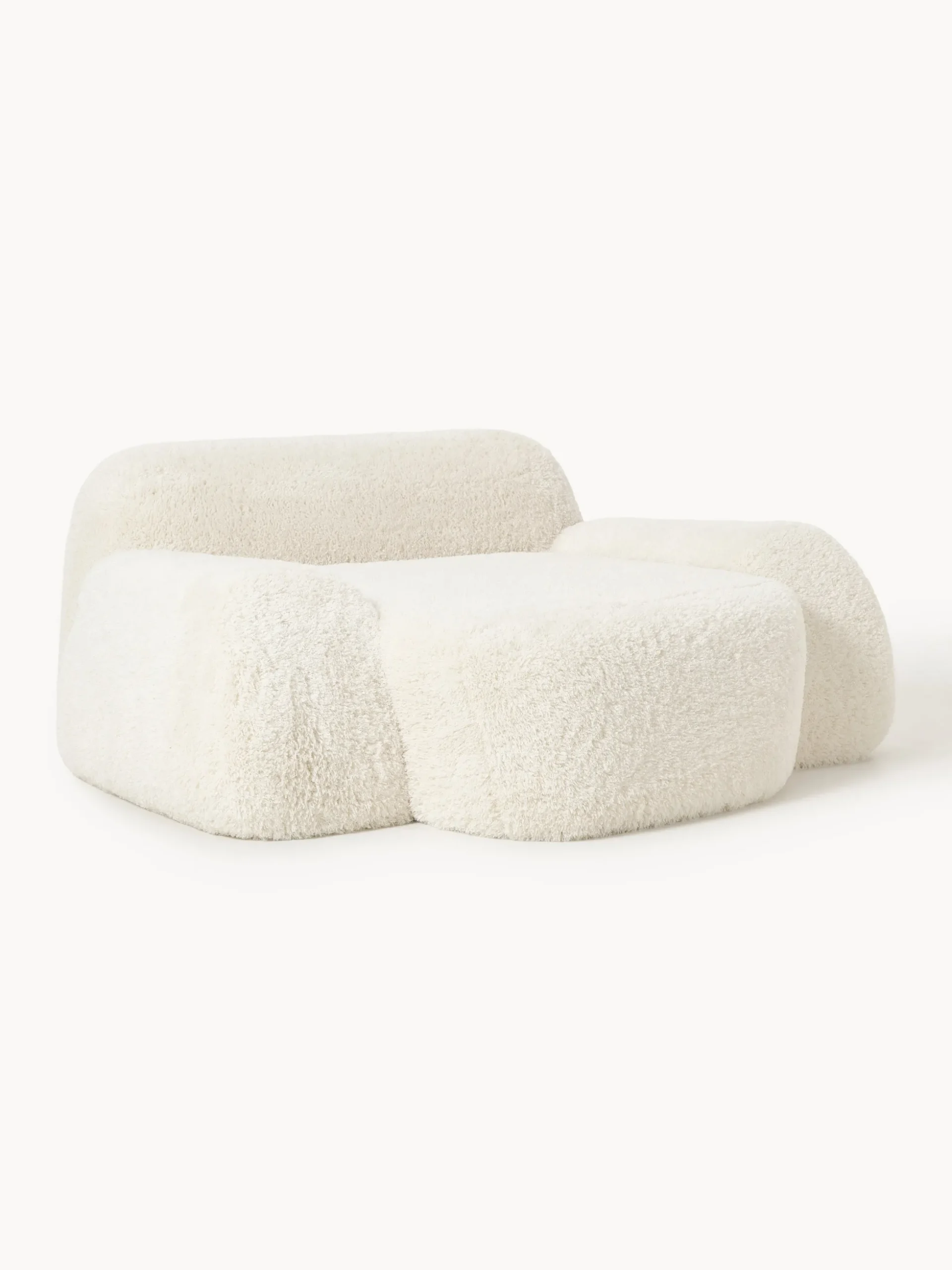 Poltrona lounge XL in teddy Wolke