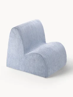 Poltrona per bambini in velluto a coste Cloud