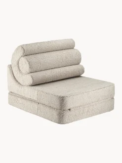 Poltrona pieghevole per bambini in teddy fatta a mano Flipster