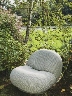 Poltrona da giardino girevole Pacha