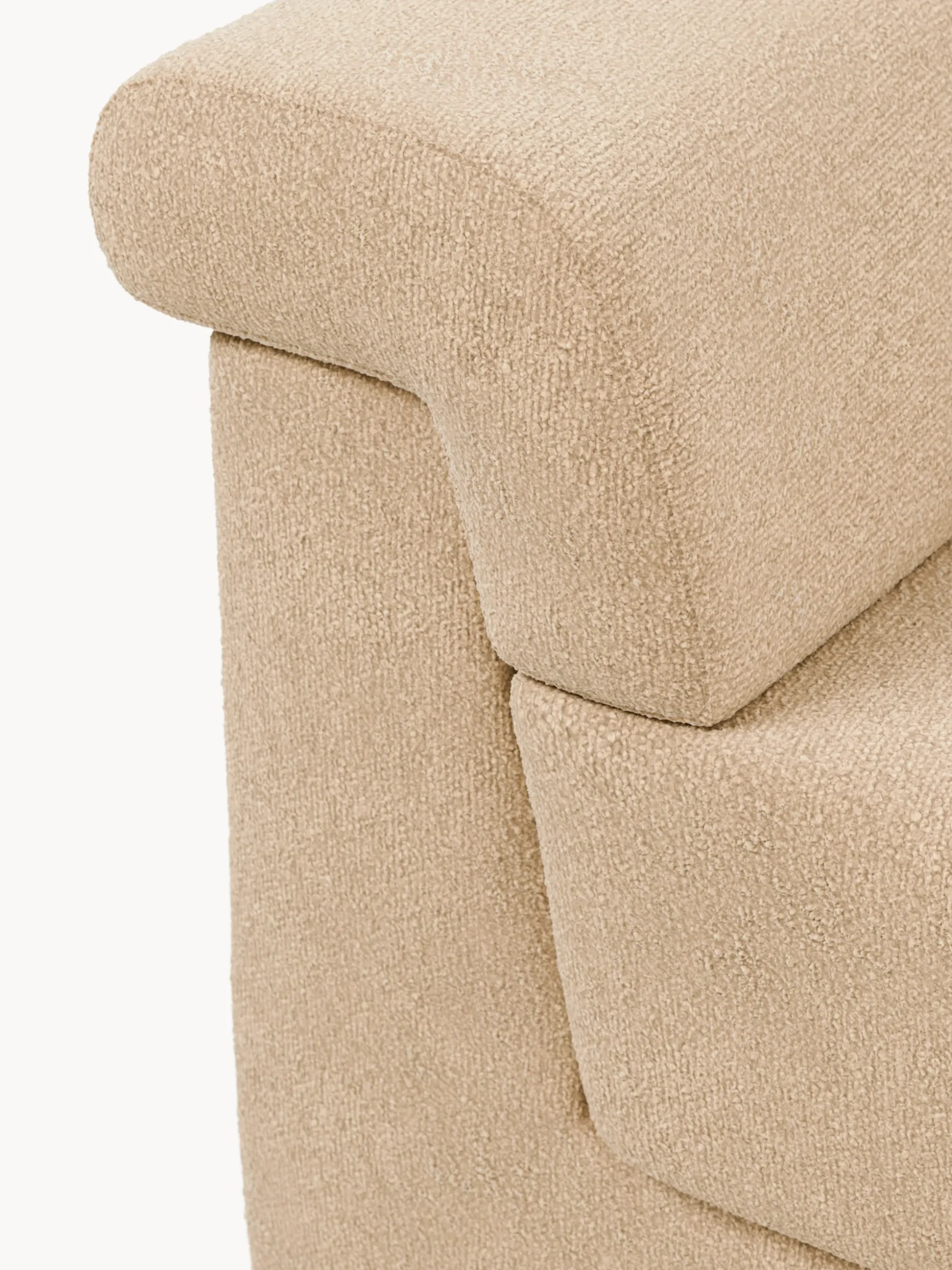 Poltrona in bouclé Atlas