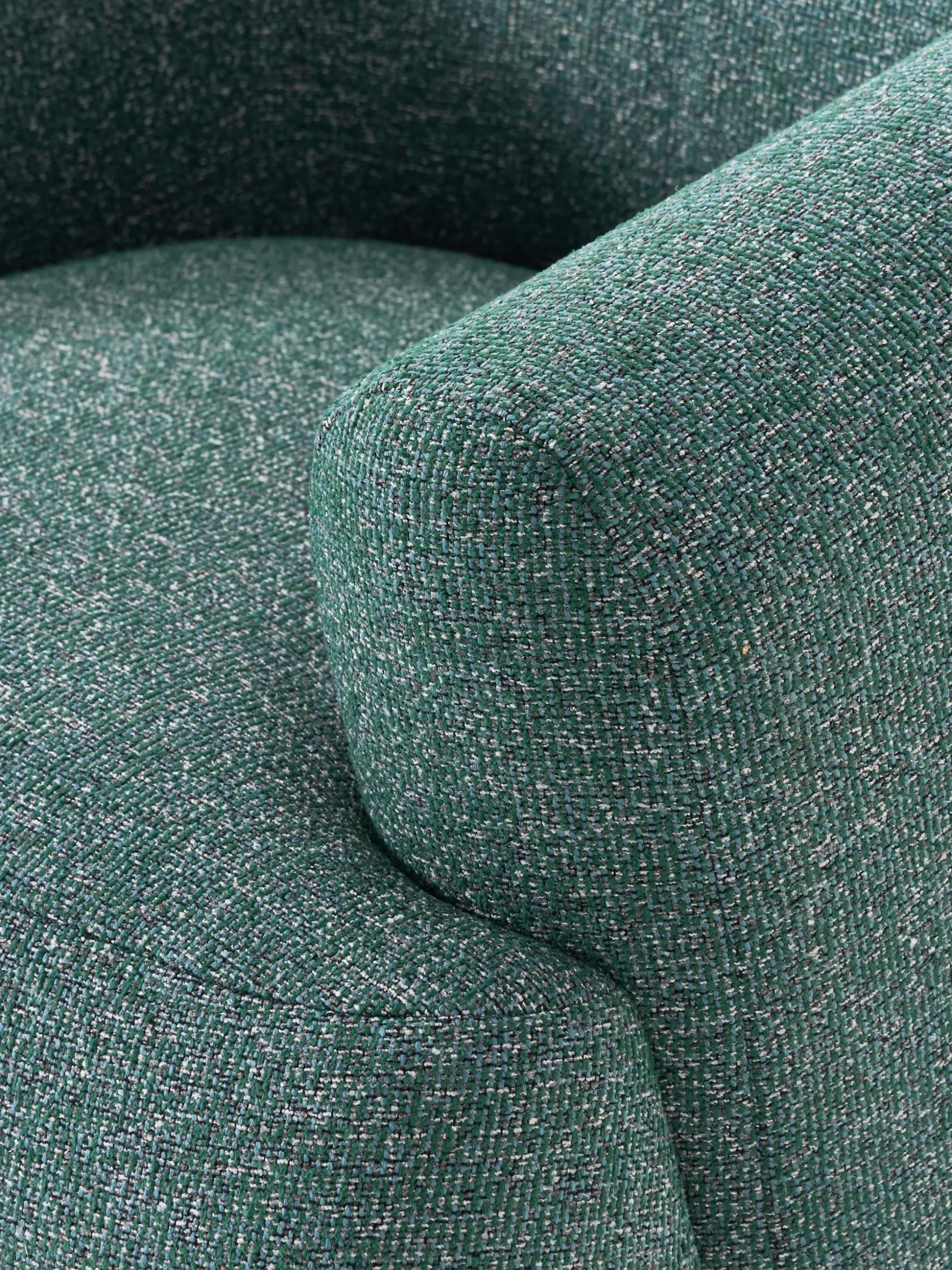 Poltrona in bouclé Sofia