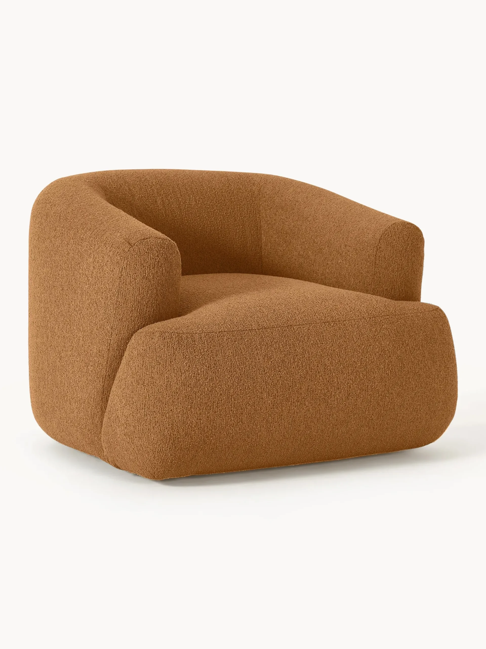 Poltrona in bouclé Sofia