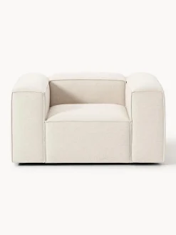 Poltrona in misto lino Lennon