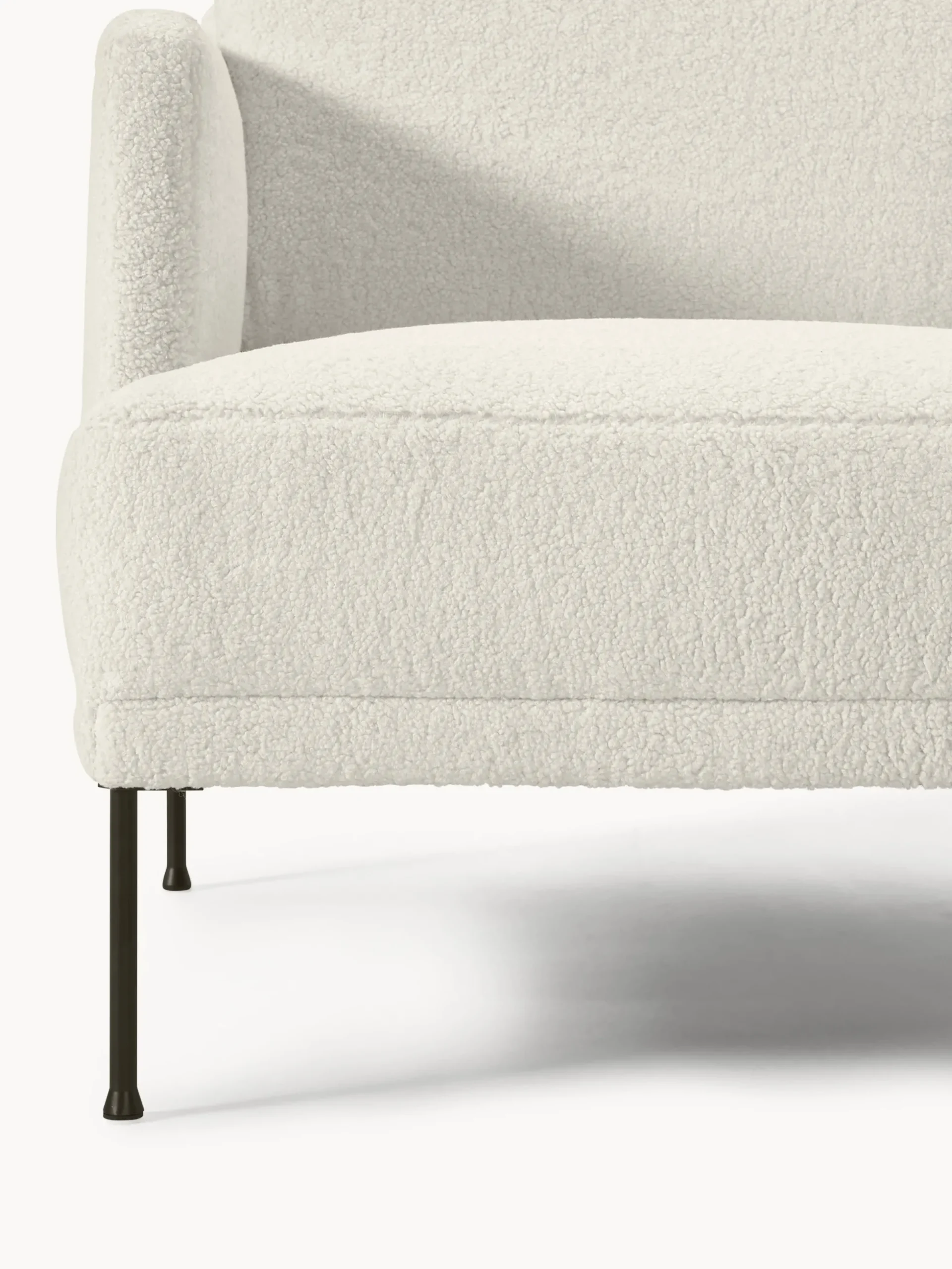 Poltrona in peluche Fluente