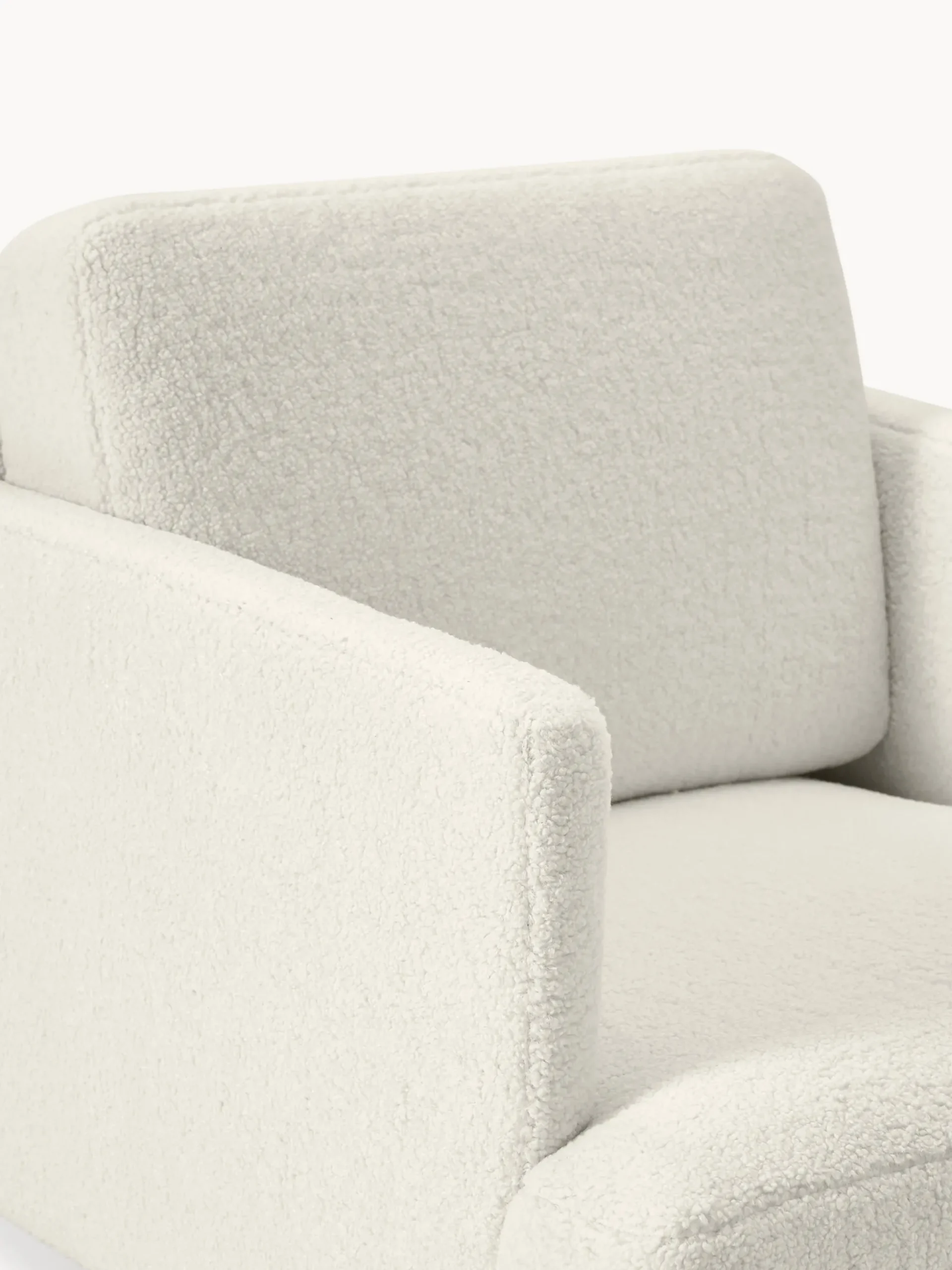 Poltrona in peluche Fluente