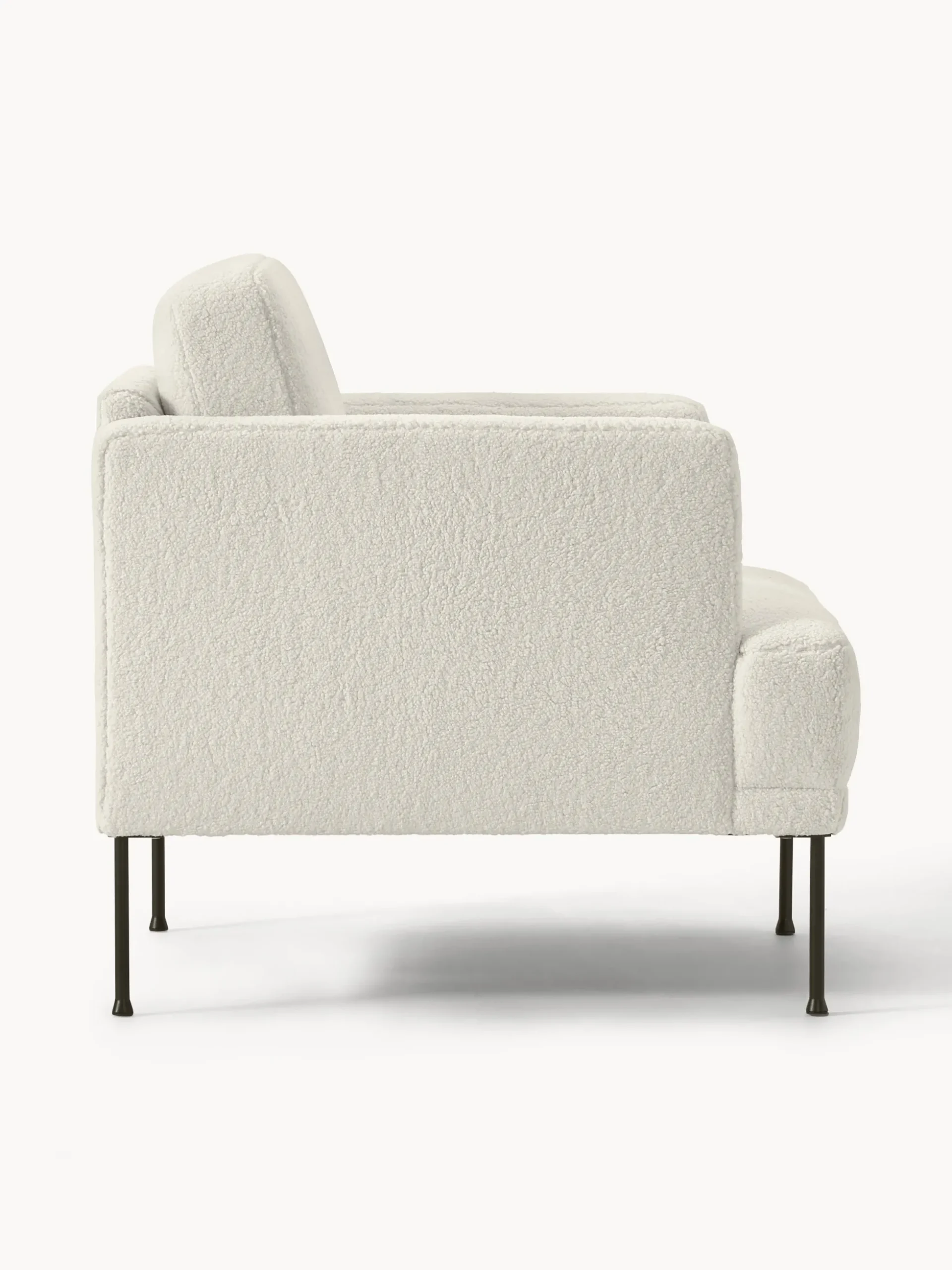 Poltrona in peluche Fluente