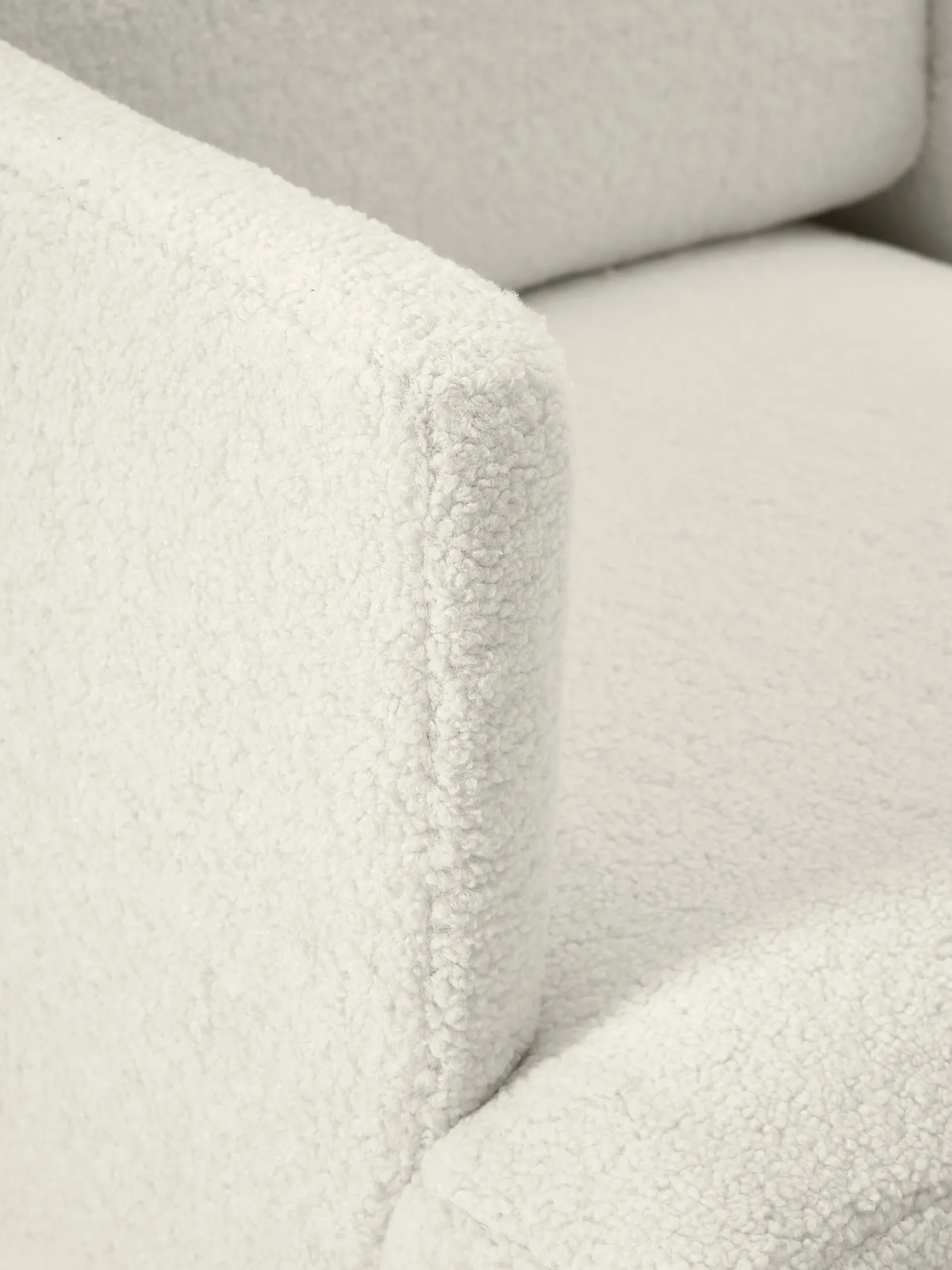 Poltrona in peluche Fluente