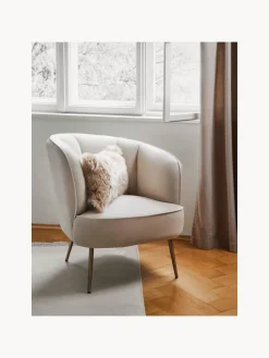 Poltrona in velluto Louise