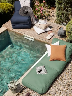 Poltrona letto da giardino reclinabile Twist Scuba