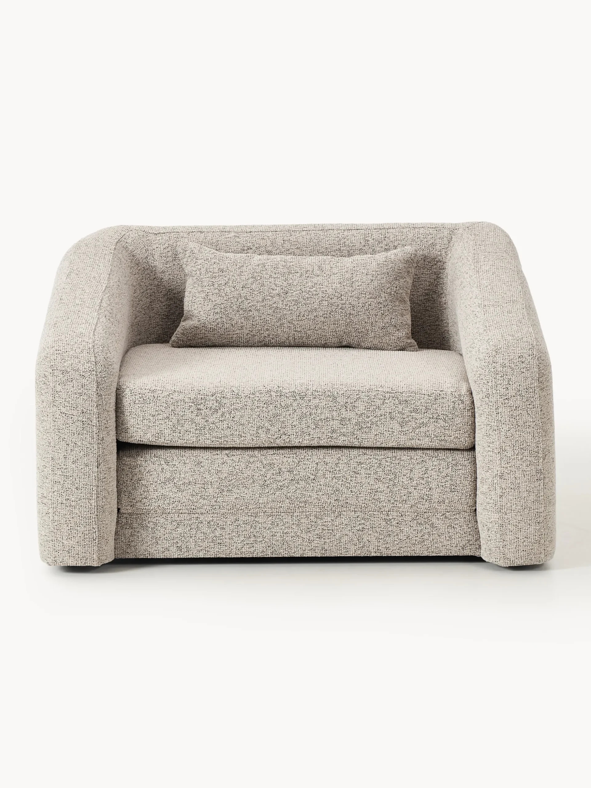 Poltrona letto in bouclé Eliot