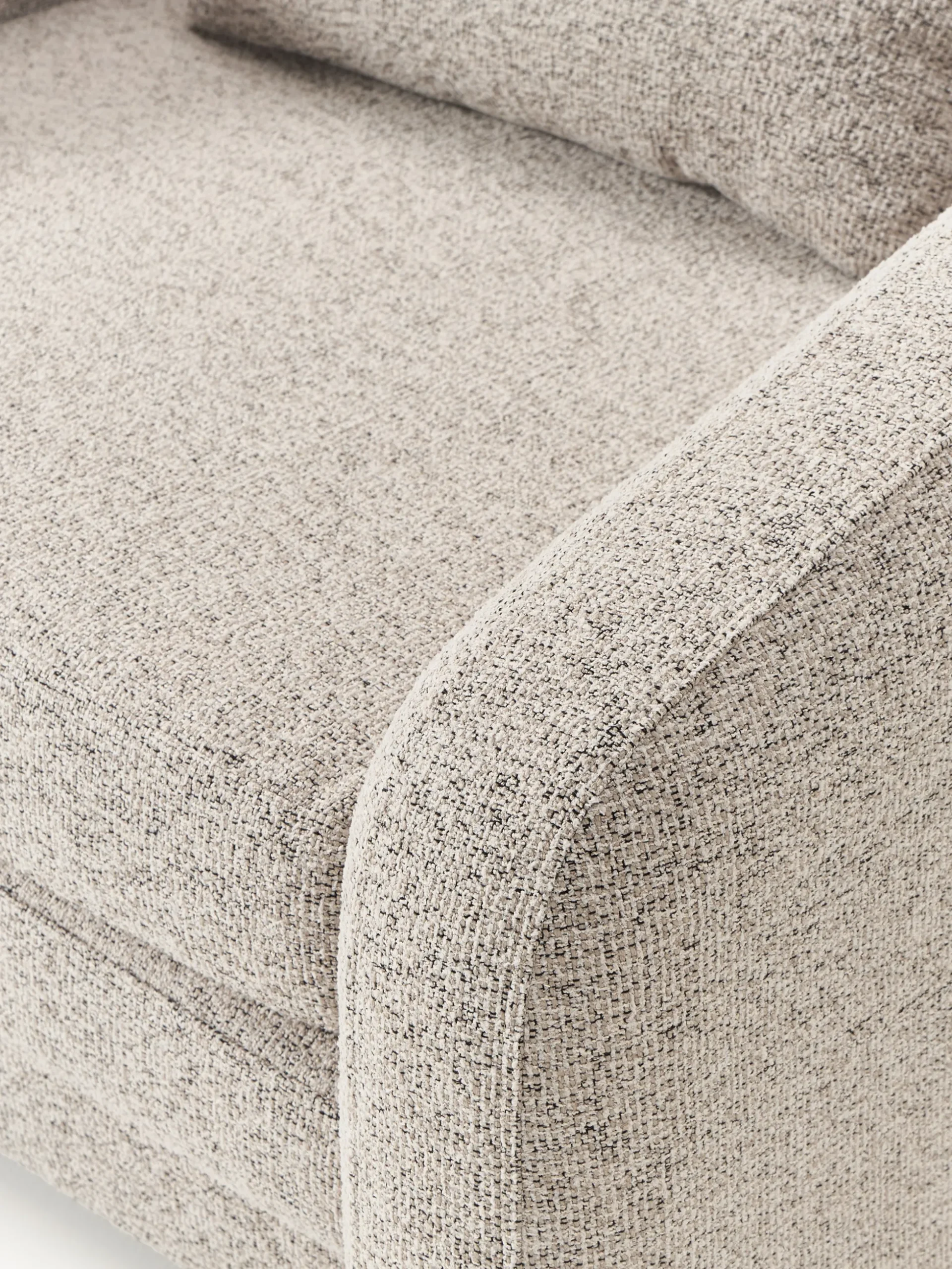 Poltrona letto in bouclé Eliot