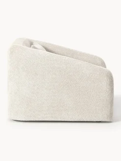 Poltrona letto in teddy-bouclé Eliot