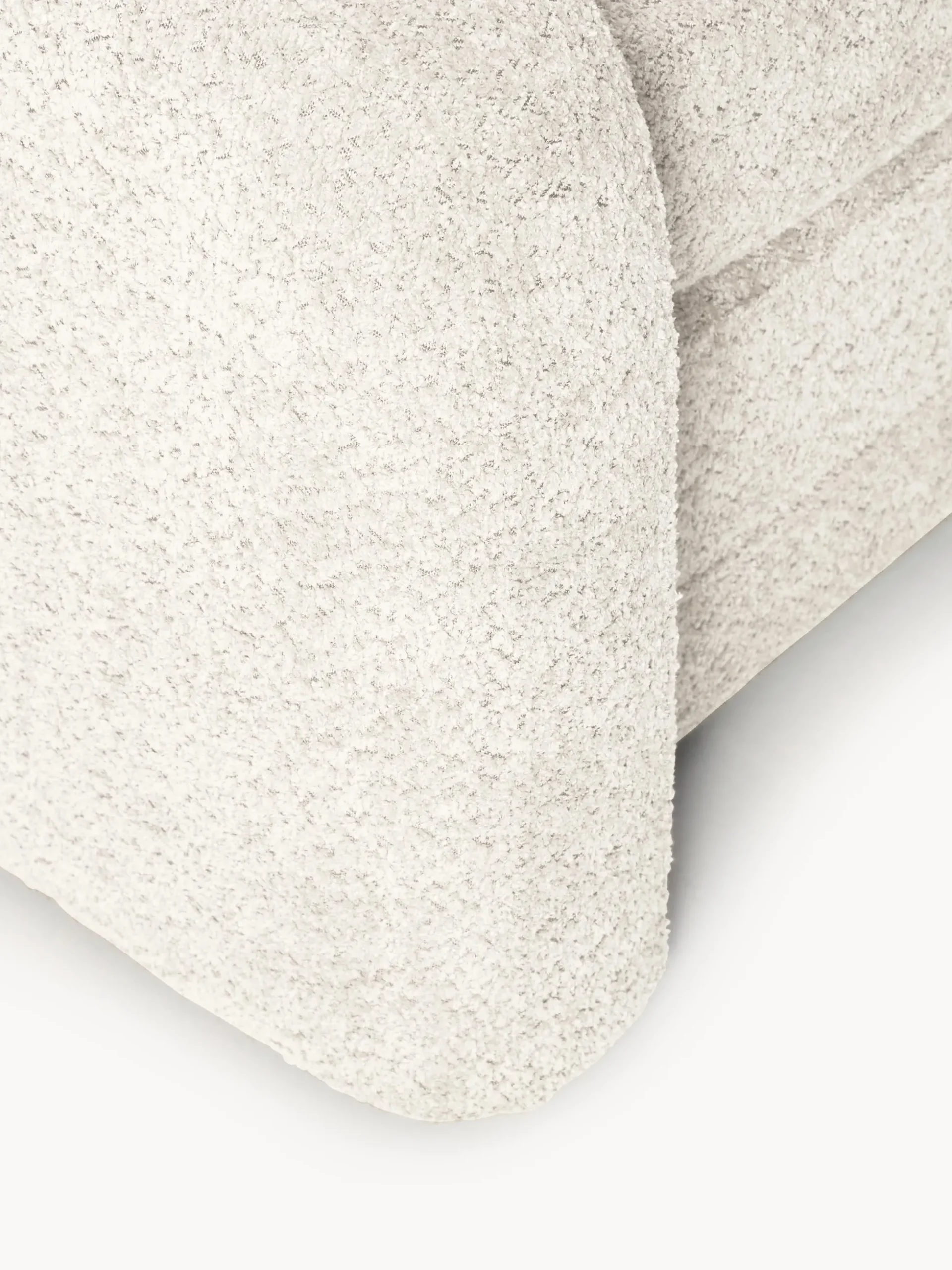Poltrona letto in teddy-bouclé Eliot