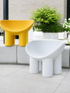 Poltrona lounge in plastica Roly Poly