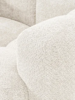 Poltrona lounge in teddy-bouclé Tayla
