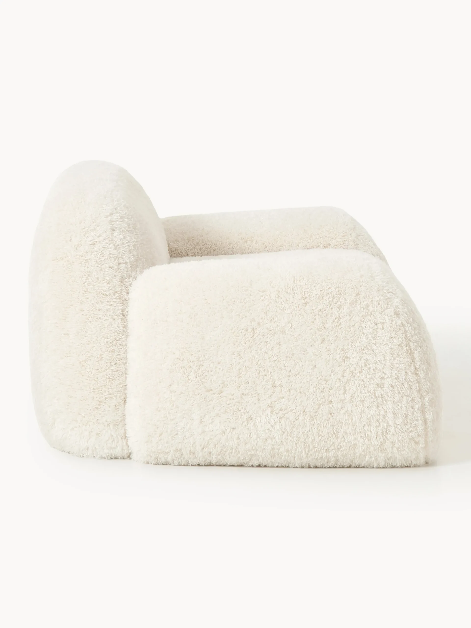 Poltrona lounge in teddy Wolke