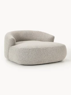 Poltrona lounge XL in bouclé Sofia