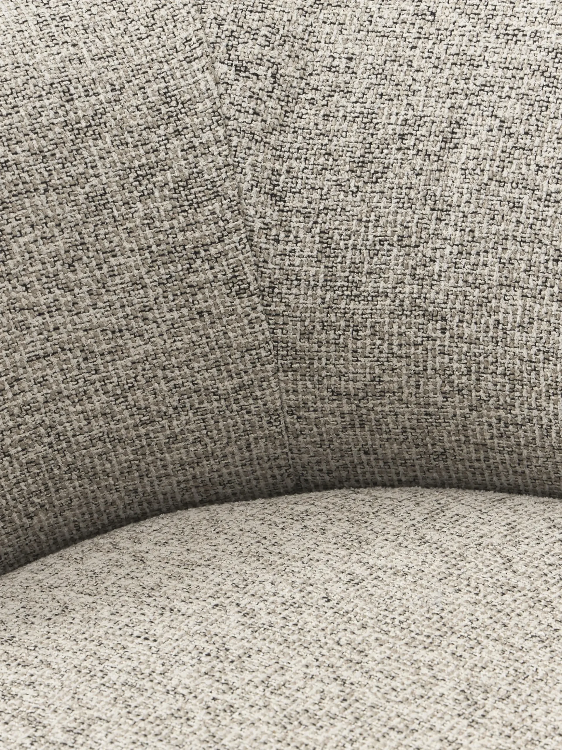 Poltrona lounge XL in bouclé Sofia